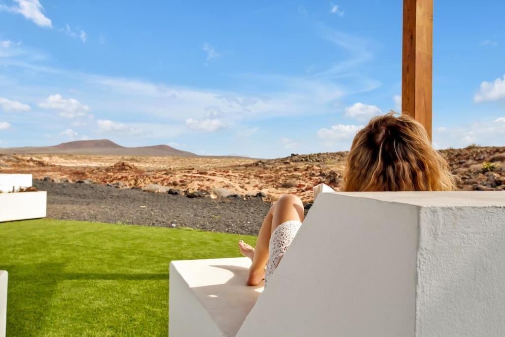 Villa Fenix - Oasis In Natural Reserve Lajares Luaran gambar